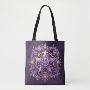 Sac fourre-tout Coven Essentials - Purple Pentacle