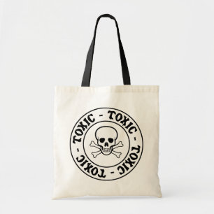 Sac fourre-tout crâne toxique