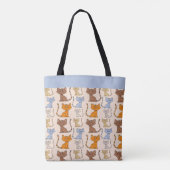 Sac fourre-tout Crazy Cat Lady (Dos)