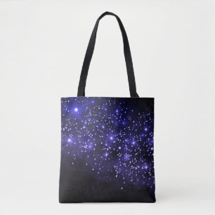 Sac fourre-tout crépusculaire bleu de minuit