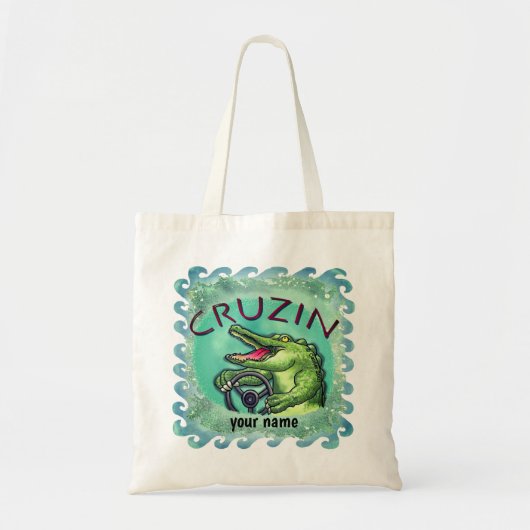 Sac fourre-tout Cruisin Alligator (Devant)