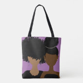 Sac fourre-tout Curly Girl SISTERS (Dos)