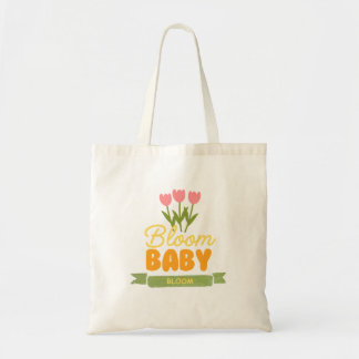 Sac fourre-tout Cute Bloom Baby Bloom | Floral Rét