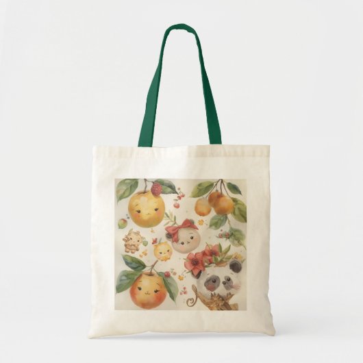 Sac fourre-tout Cutie Fruitie (Devant)