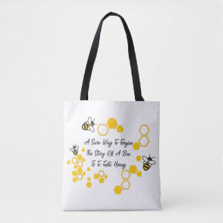 Sac fourre-tout d'abeilles