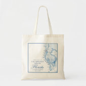 Sac fourre-tout d'accueil du Mariage bleu Clearwat (Devant)