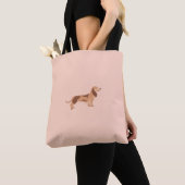 Sac fourre-tout dachshund chien mignon (De près)