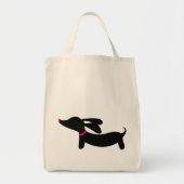 Sac fourre-tout Dachshund | Style simple pour Doxi (Devant)