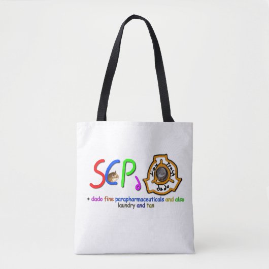 sac fourre-tout dado fin SCP (Devant)