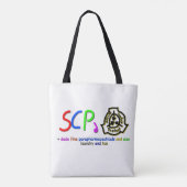 sac fourre-tout dado fin SCP (Dos)