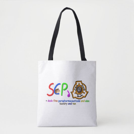 sac fourre-tout dado fin SCP (Devant)