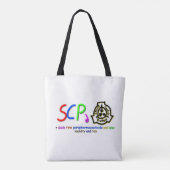 sac fourre-tout dado fin SCP (Dos)