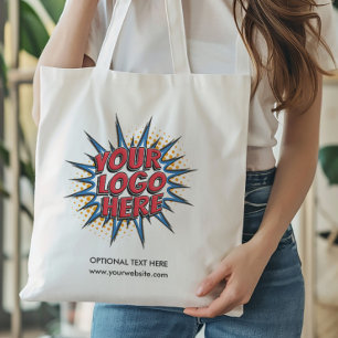 Sac fourre-tout d'affaires avec logo sur les deux