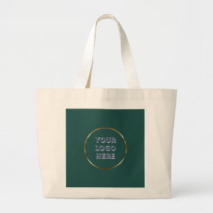 Sac fourre-tout d'affaires personnalisé avec logo