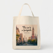 Sac fourre-tout d'alimentation NYC réutilisable (Devant)