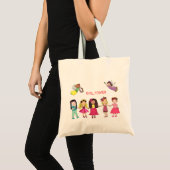 Sac fourre-tout d'alimentation pour filles (Devant (produit))