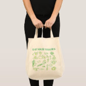 Sac fourre-tout d'alimentation réutilisable avec d (Devant (produit))