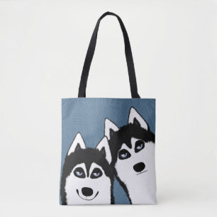 Sac fourre-tout d'Allover Huskies