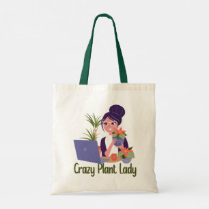 Sac fourre-tout dame Plante folle