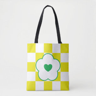 Sac fourre-tout damier