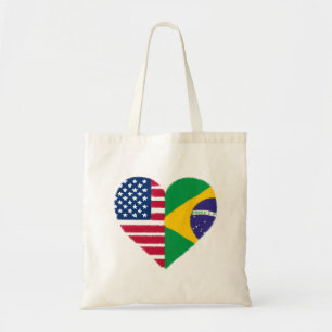 Sac fourre-tout d'amour brésilien américain