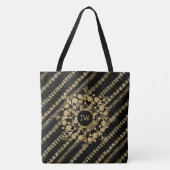 Sac fourre-tout d'amusement Black et Gold Chic (Devant)