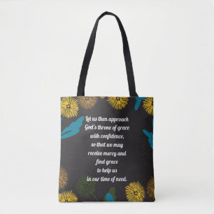 Sac fourre-tout Dandelion noir ver