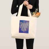 Sac fourre-tout d'angle violet (Devant (produit))