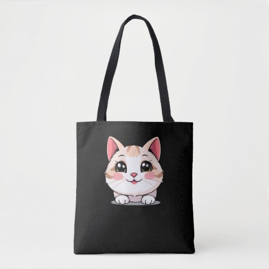 Sac fourre-tout d'animal Kawaii mignon (Devant)