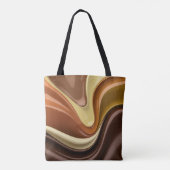 Sac fourre-tout dans graphique abstrait élégant (Dos)
