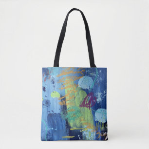 Sac fourre-tout dans le bleu sous-marin Cave Desig