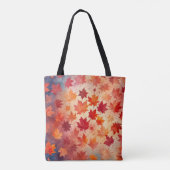 Sac fourre-tout d'aquarelle Bliss automne (Dos)