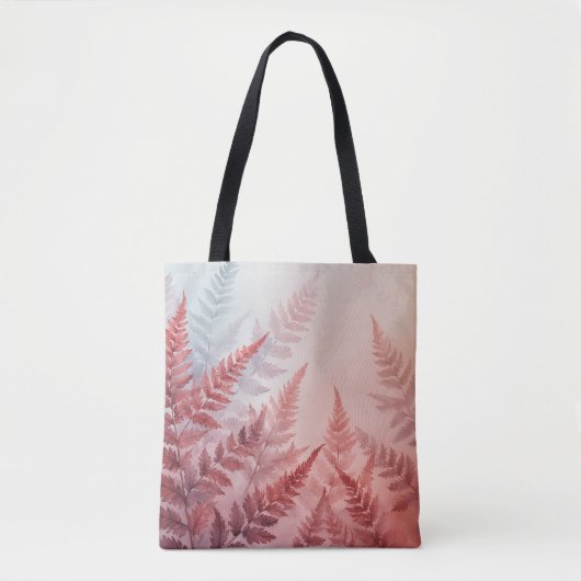 Sac fourre-tout d'aquarelle Bliss Botanique (Devant)