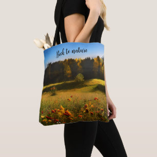 Sac fourre-tout d'aquarelle de la nature image/tex