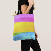Sac fourre-tout d'aquarelle Pansexual (De près)