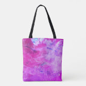 Sac fourre-tout d'aquarelle rose Scorpion Gymnasti (Dos)