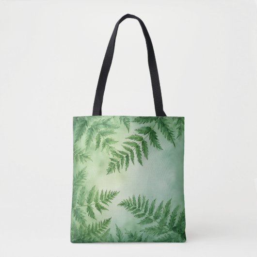 Sac fourre-tout d'aquarelle Tropical Vibes (Devant)