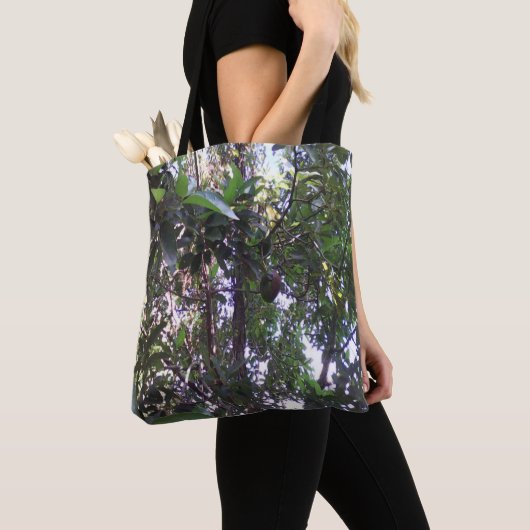 Sac fourre-tout d'arbre Avocado (De près)