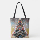 Sac fourre-tout d'arbre de Noël (Dos)