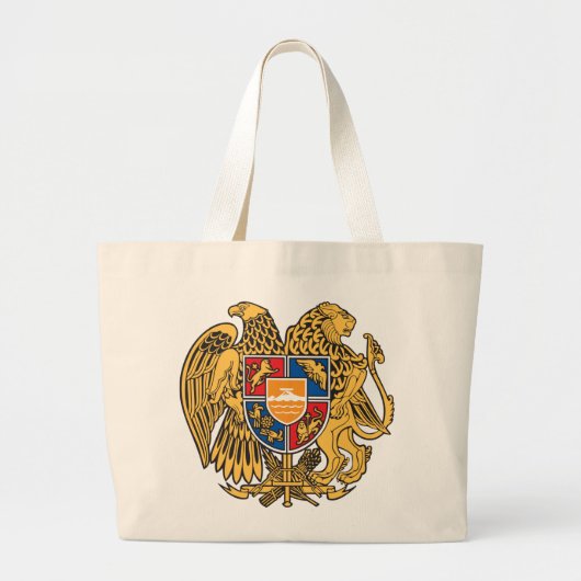 SAC FOURRE-TOUT d'armoiries de RA (Devant)