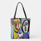 Sac fourre-tout d'art abstrait (Dos)