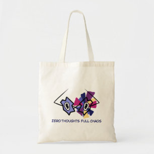 Sac fourre-tout d'art abstrait Zero Thoughts Full