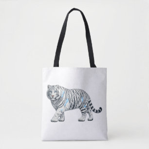 Sac fourre-tout d'art animalier sur le thème du ma