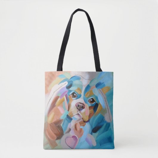 sac fourre-tout d'art cavalier (Devant)