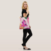 Sac fourre-tout d'art coloré (Sur le modèle)