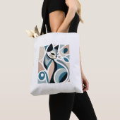 Sac fourre-tout d'art de chat (De près)
