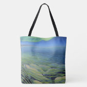 Sac fourre-tout d'art de l'ours polaire Beluga Wha (Dos)