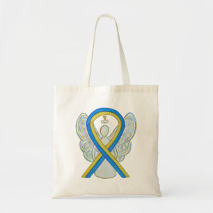 Sac fourre-tout d'art du ruban de sensibilisation