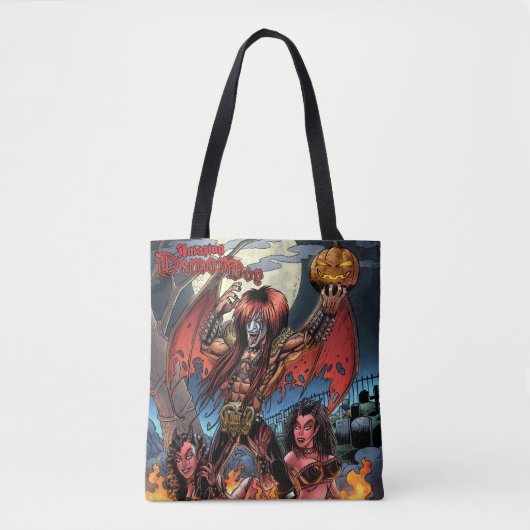 Sac fourre-tout d'art Extraordinaire Demon Boy (Devant)