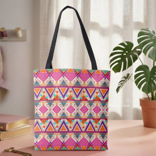 Sac fourre-tout d'art folklorique boho